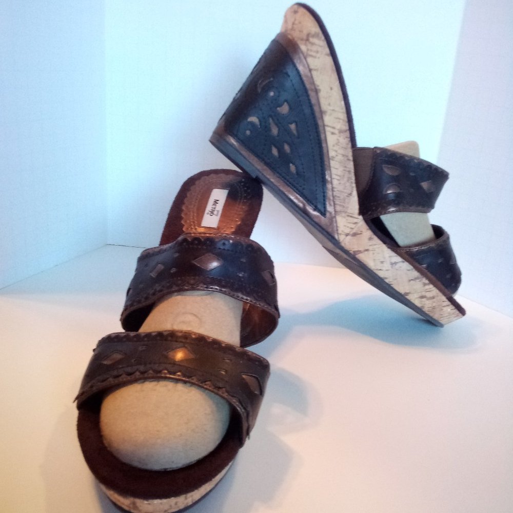 Metro 7 Womens Wedge Sandals Size 10